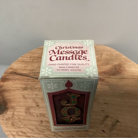 🔴 Vintage & New, Never Lit - Jasco Christmas Joy / Bell Candle - Christmas - Picture 3 of 14
